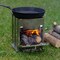 Wakeman Camping Stove - Stainless Steel Wood Burning Portable Rocket Stove for Camping by Wakeman 75-CMP1157 - alternate 8